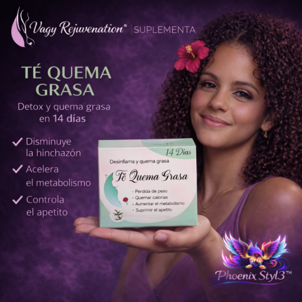 Té Quema Grasa – Detox & Fat Burning Tea (14 Días)