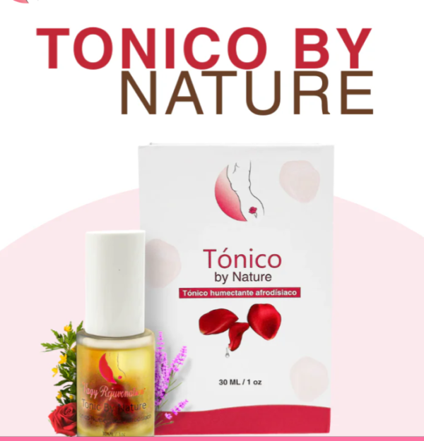 Tónico By Nature – Aceite Íntimo Hidratante & Afrodisíaco Natural